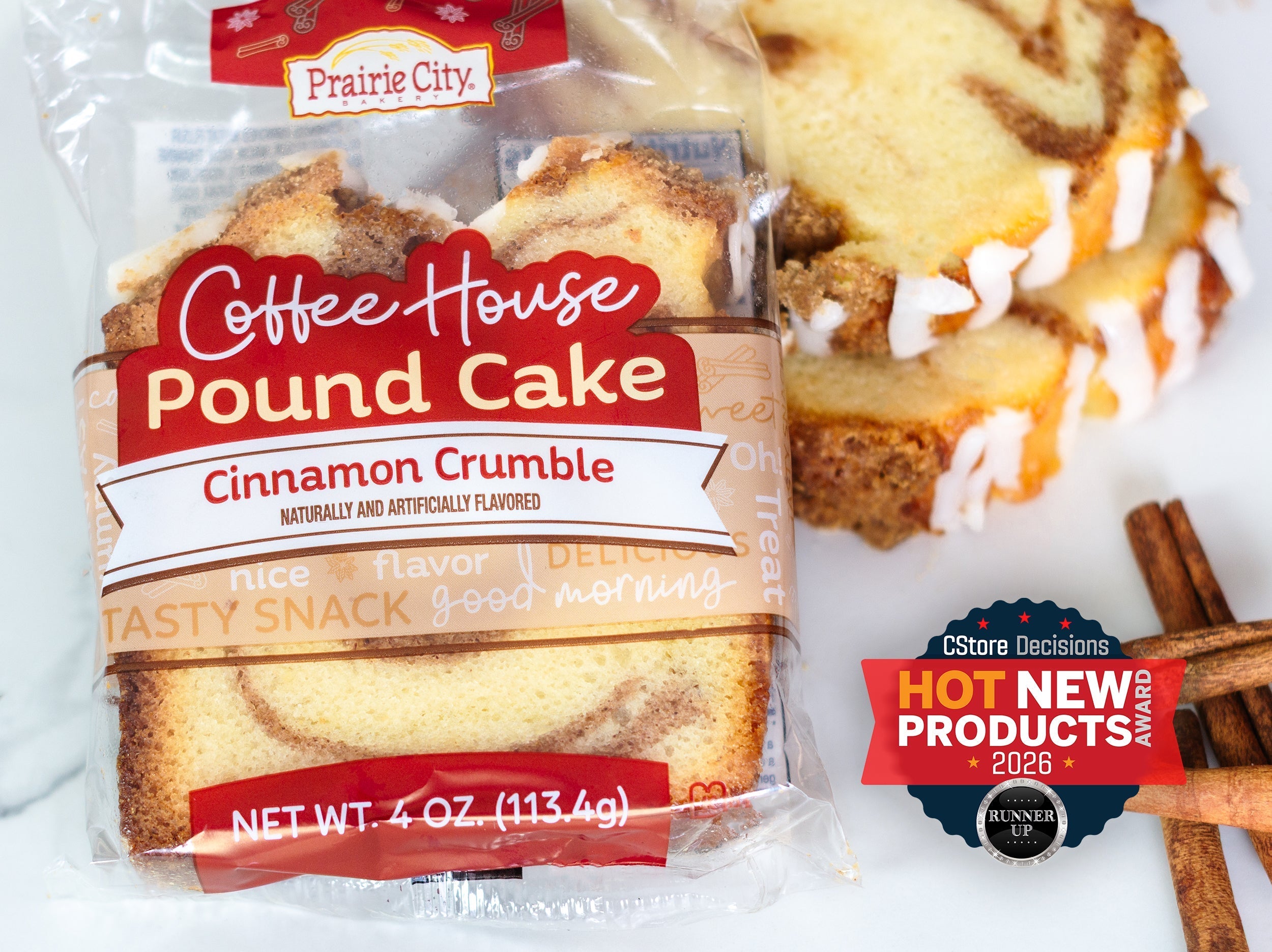 Cinnamon Crumble Earns Industry Recognition