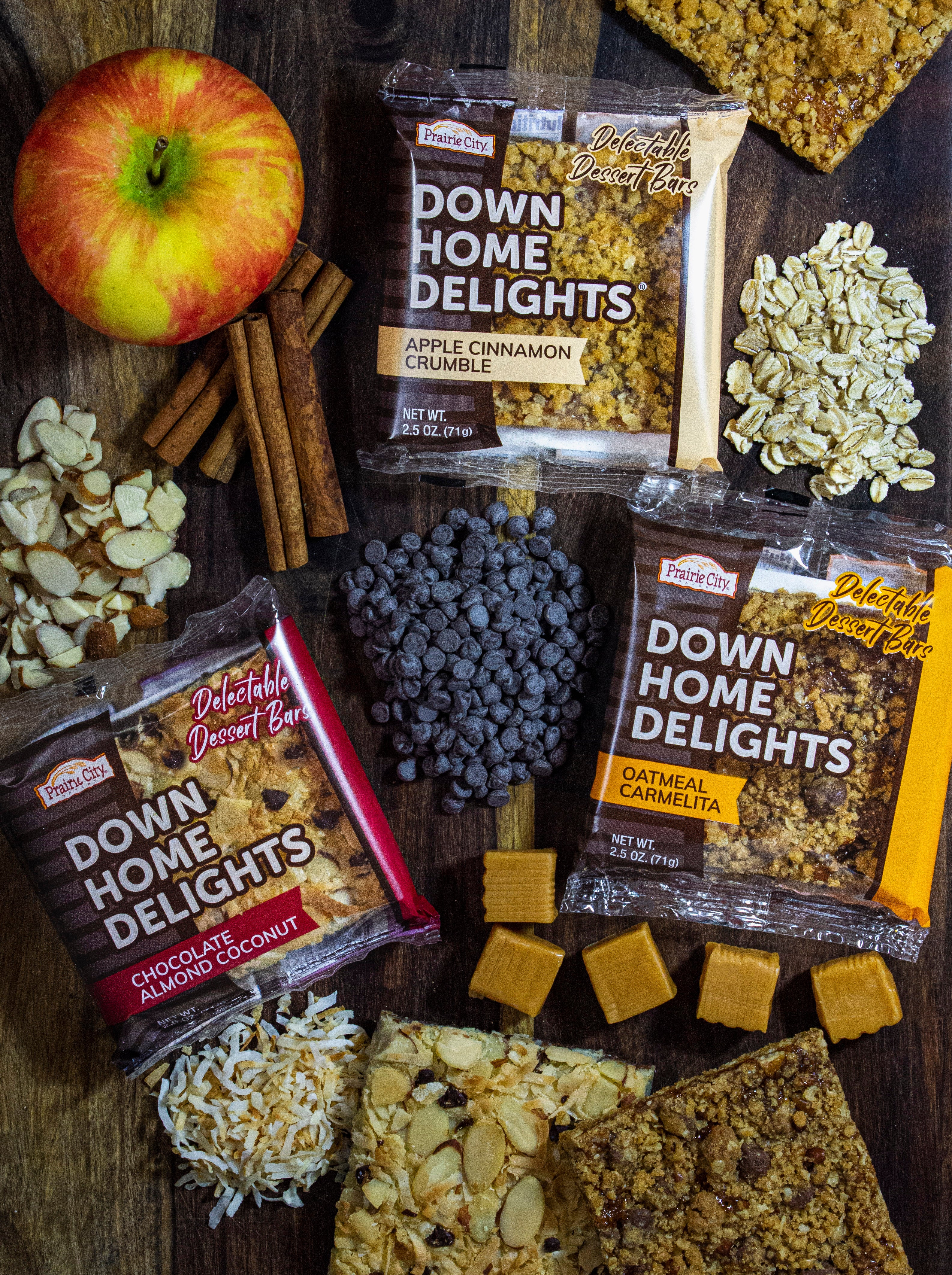 Down Home Delights Dessert Bars Oatmeal Caramelita
