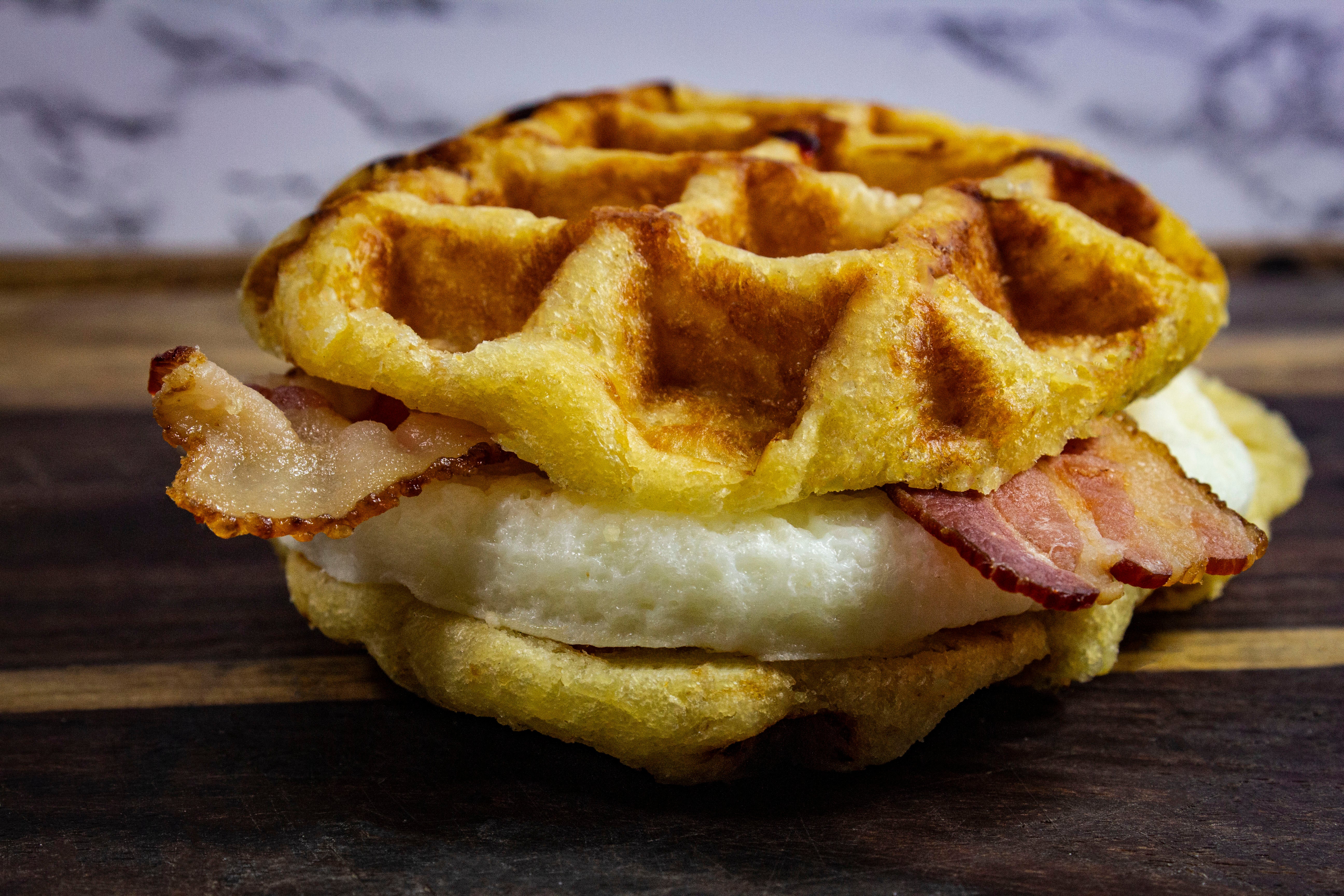 Maple Sandwich Waffle