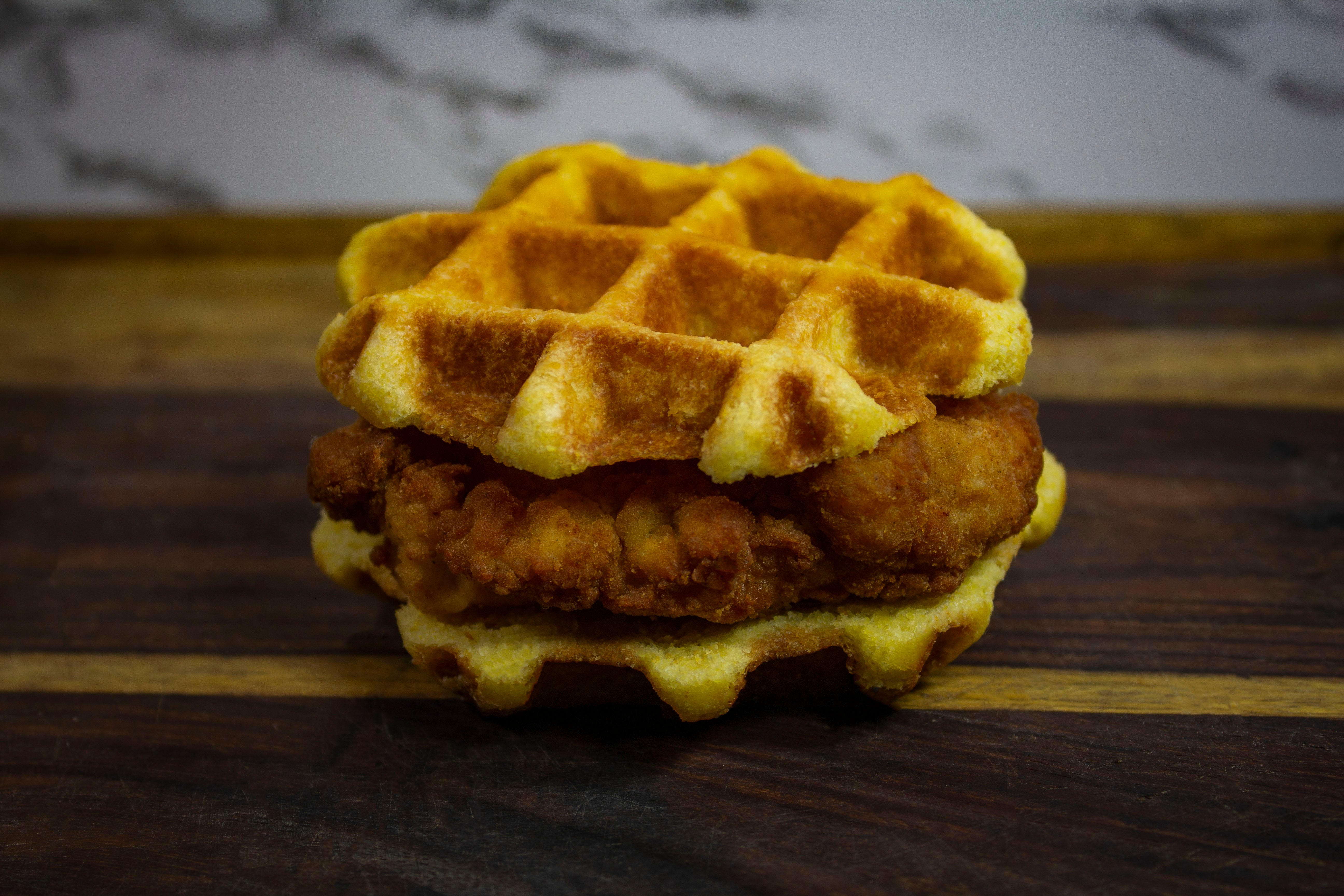 Maple Sandwich Waffle