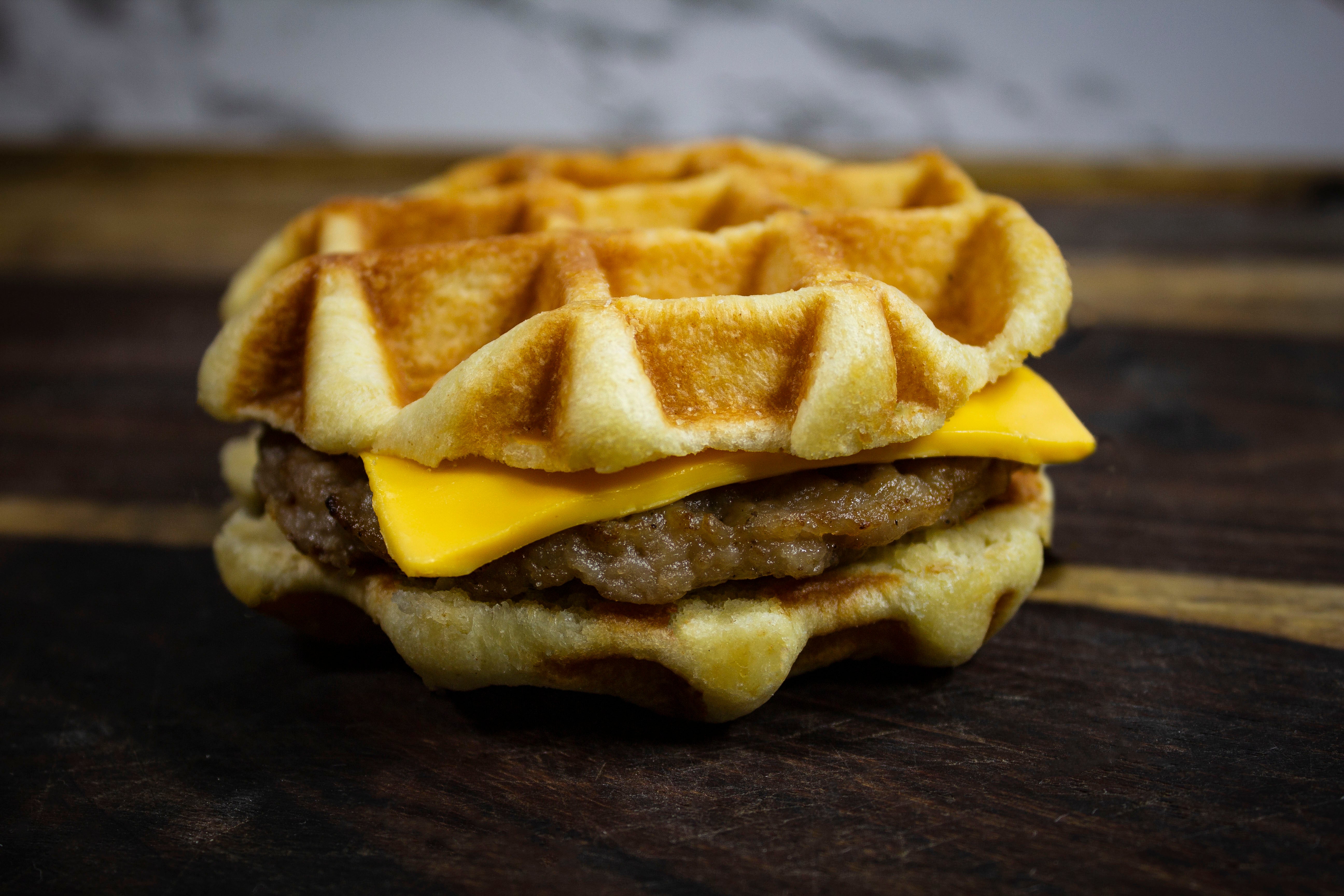 Maple Sandwich Waffle