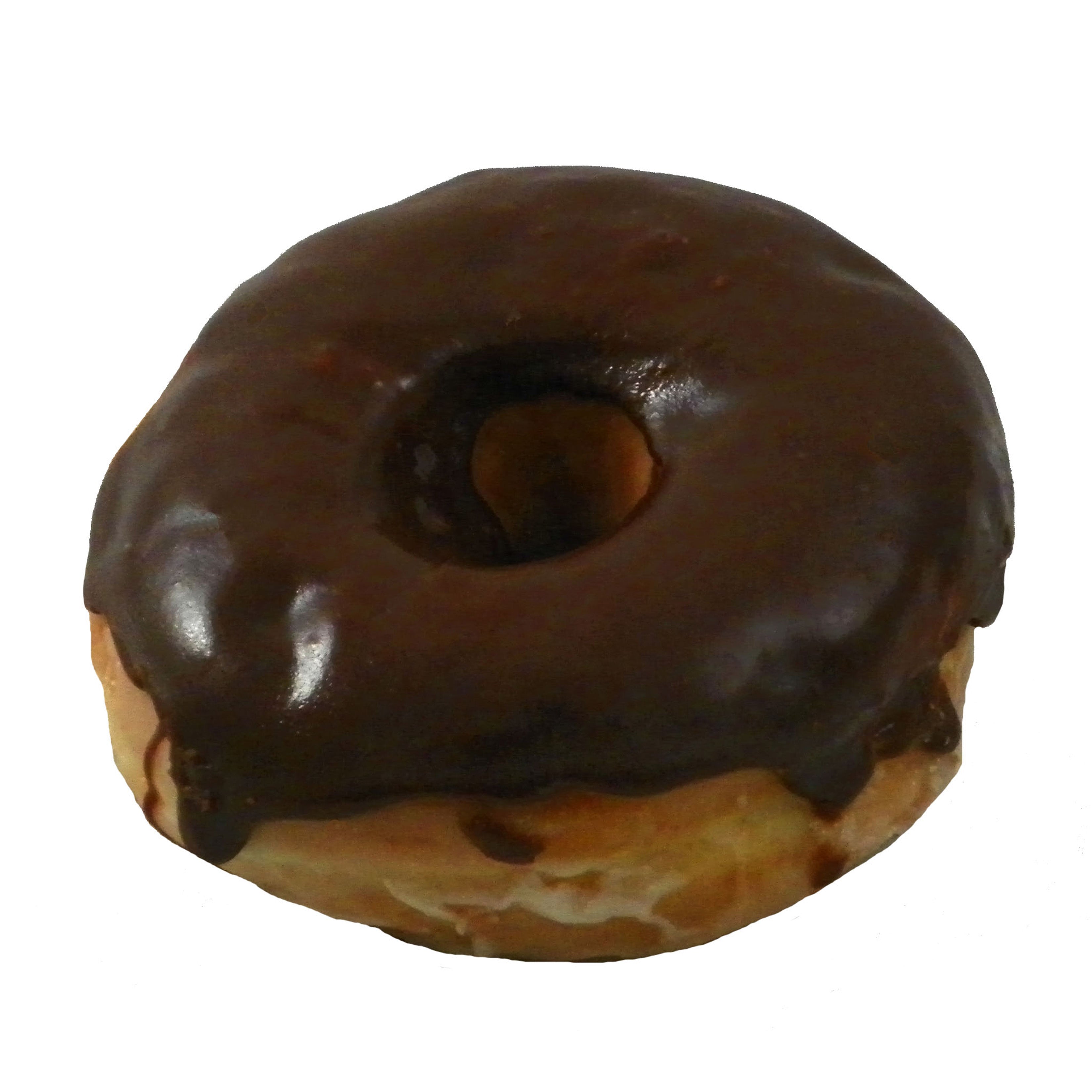 Chocolate Iced Glazed Yeast Donut