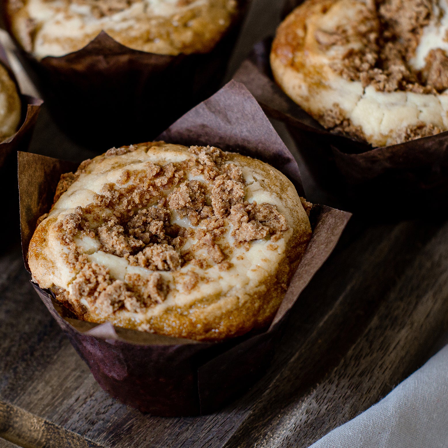 Cinnamon Cream Cheese Down Home Muffin