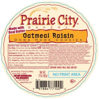 Down Home Cookies Oatmeal Raisin