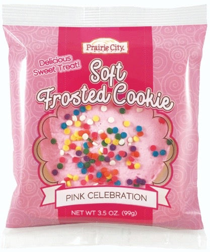 Soft Frosted Cookie Pink Celebration
