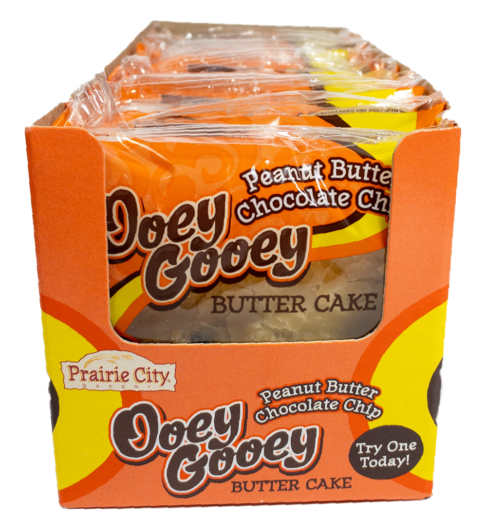 Ooey Gooey Butter Cake Peanut Butter Chocolate Chip | Prairie City