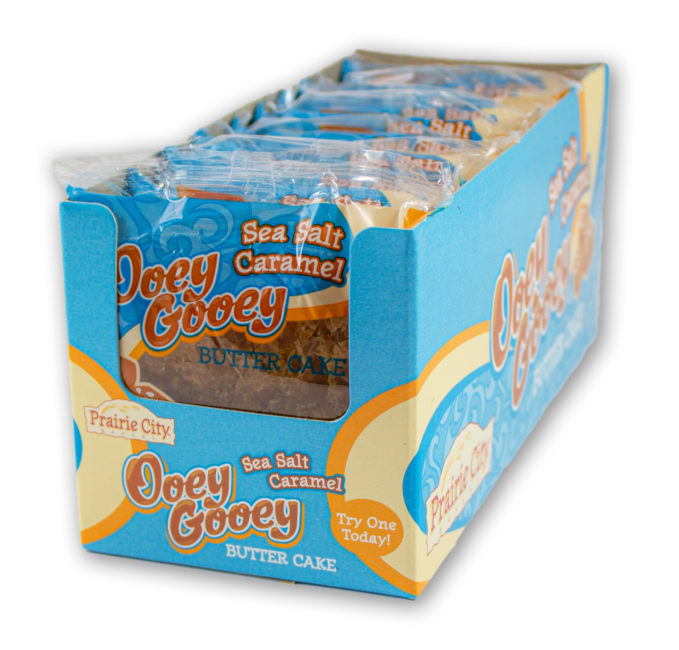 Ooey Gooey Butter Cake Sea Salt Caramel