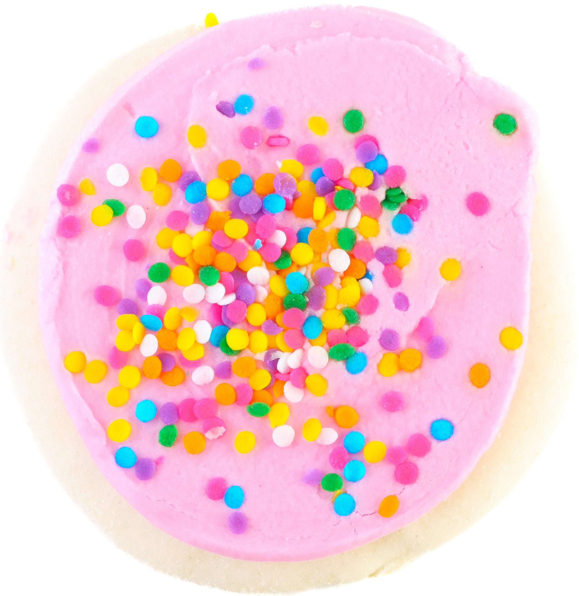 Soft Frosted Cookie Pink Celebration