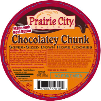 Super Size Down Home Cookies Chocolatey Chunk | Prairie City Bakery