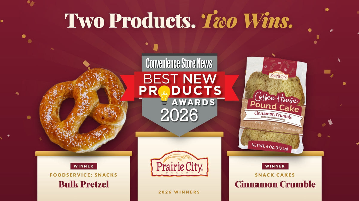 Bulk Pretzel and Cinnamon Crumble Win 2026 Best New Products Awards