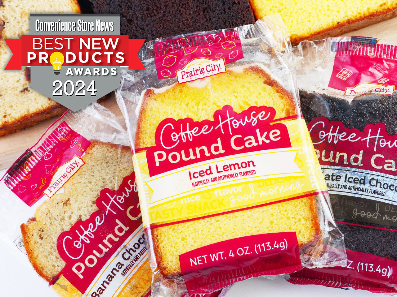 Prairie City Bakery’s Coffee House Pound Cakes Win 2024 Best New Product Award