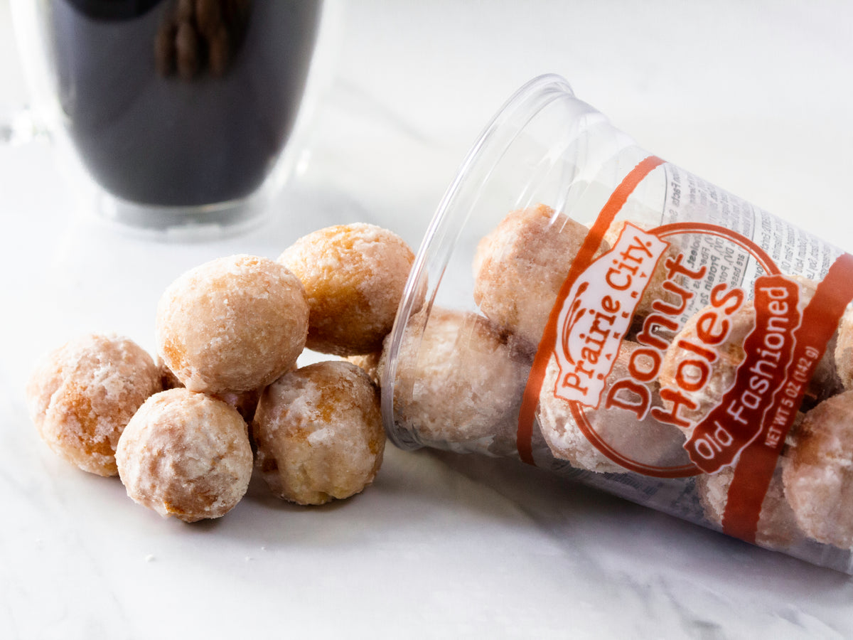 Donut Hole Cups Old Fashioned Prairie City Bakery donut-hole-cups-old-fashioned-prairie-city-bakery