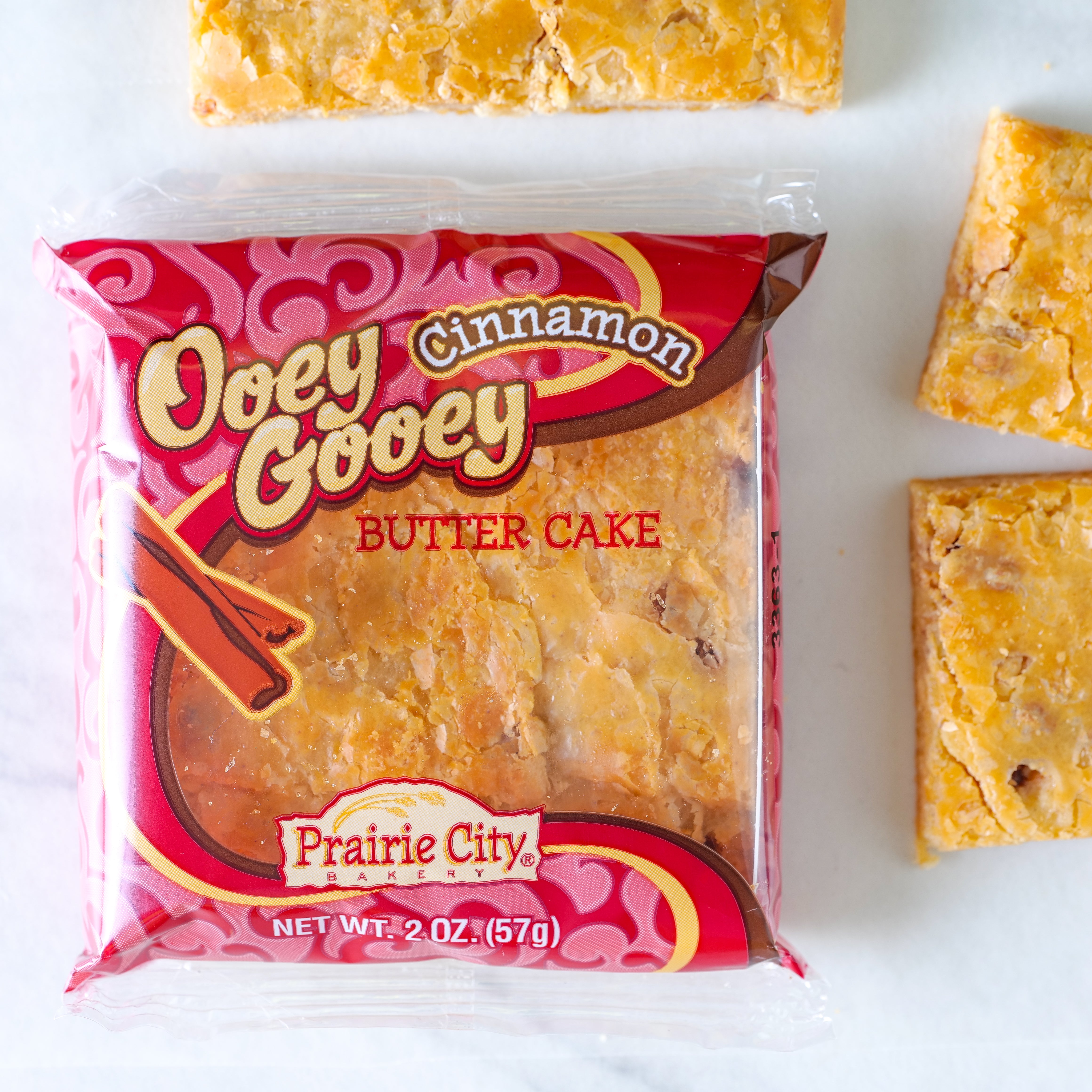 Ooey Gooey Butter Cake Cinnamon | Prairie City Bakery