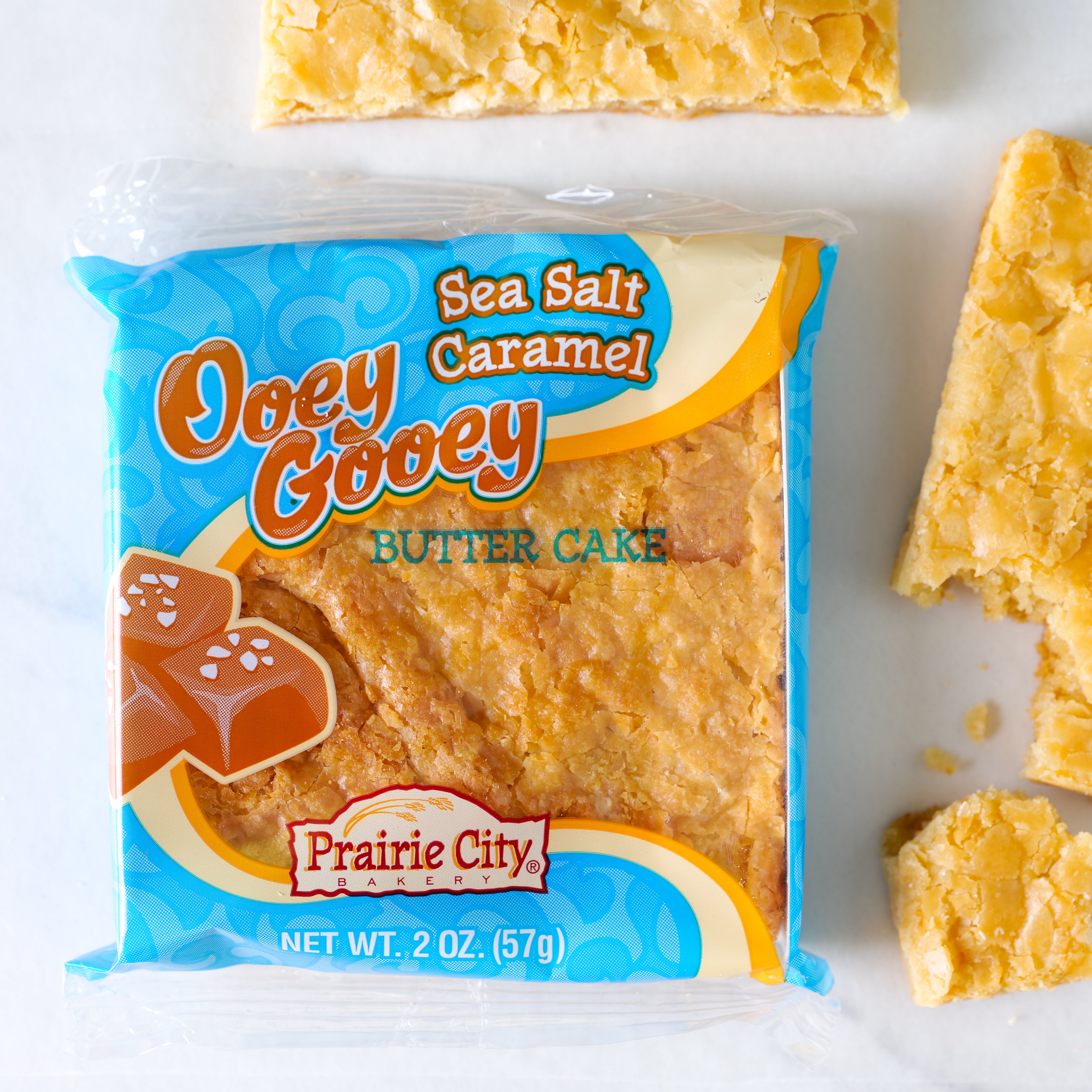 Ooey Gooey Butter Cake Sea Salt Caramel