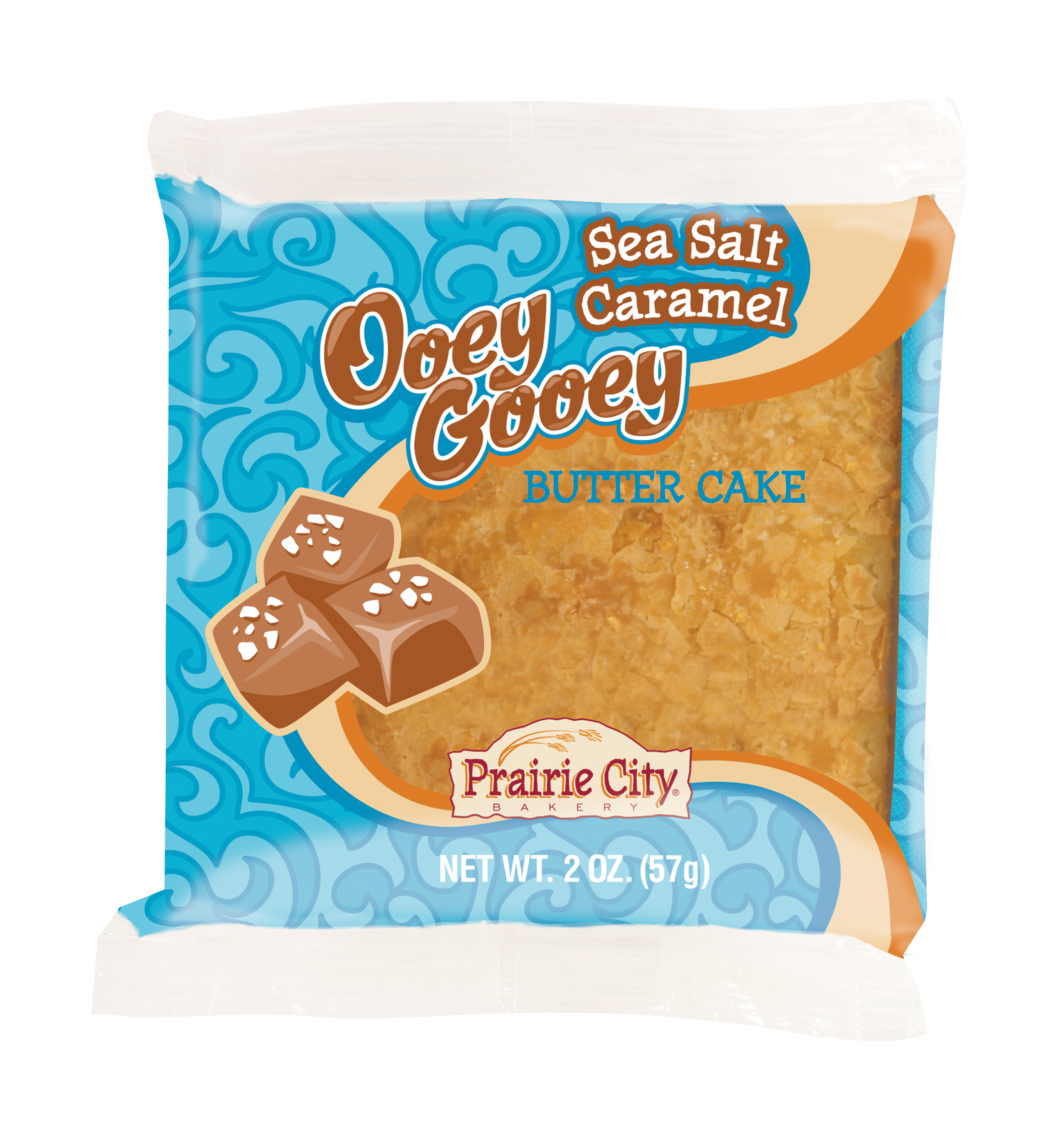 Ooey Gooey Butter Cake Sea Salt Caramel